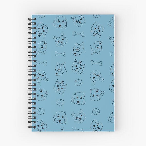 Item preview, Dogs Doodle Blue designed and sold by Eva G..