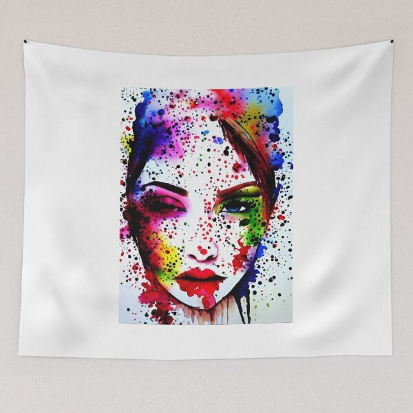 Item preview, Woman in Splatter designed and sold by VPFearson.