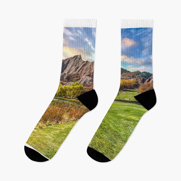 Item preview, The Roxborough Arrowhead Golf Club in Littleton, Colorado- Fall Season In Roxborough State Park  designed and sold by Rocky Mountain Artistry.