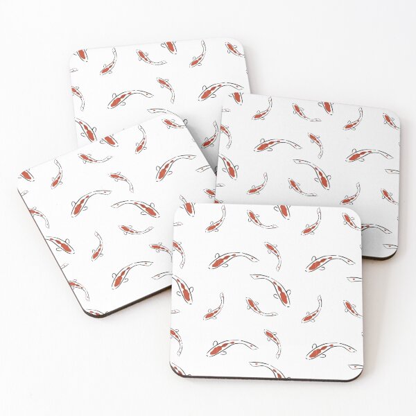 Item preview, Koi Fish Pattern - Watercolor designed and sold by FengShuiLounge.