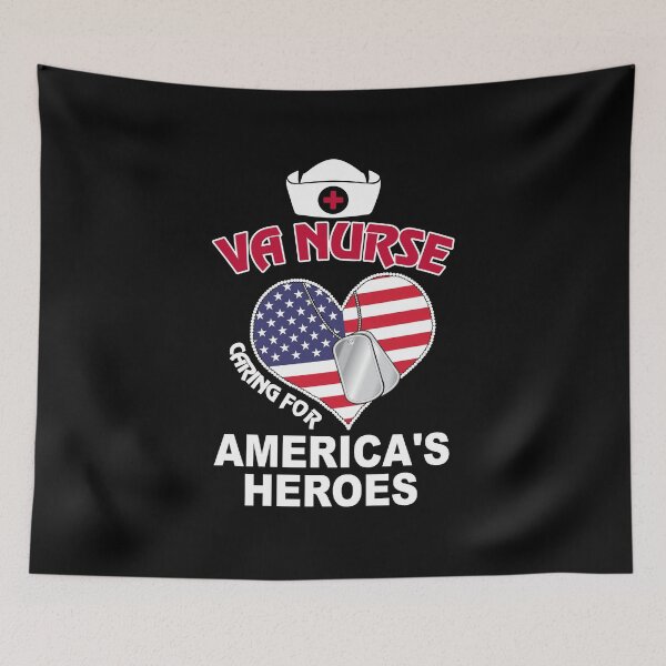 Item preview, VA Nurse Caring For America's Heroes designed and sold by kinceymurrap46.
