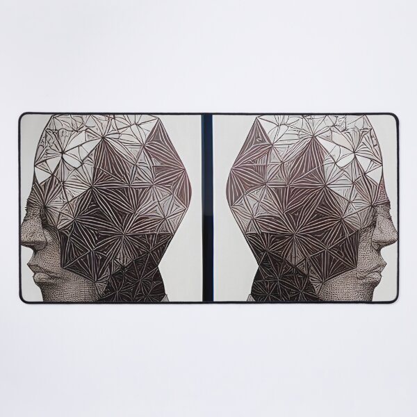Item preview, Two People in Profile with Their Back to Each Other designed and sold by skillunused.
