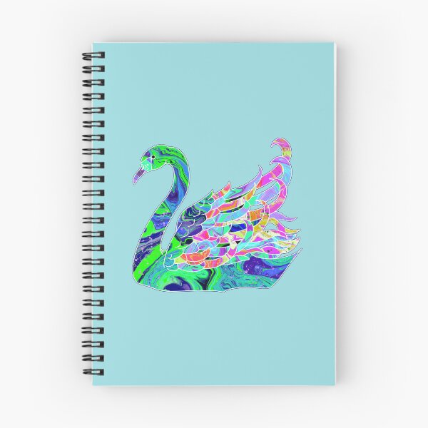 Item preview, Colorful Swan - is my Spirit Animal designed and sold by LaRoach Digital Arts.