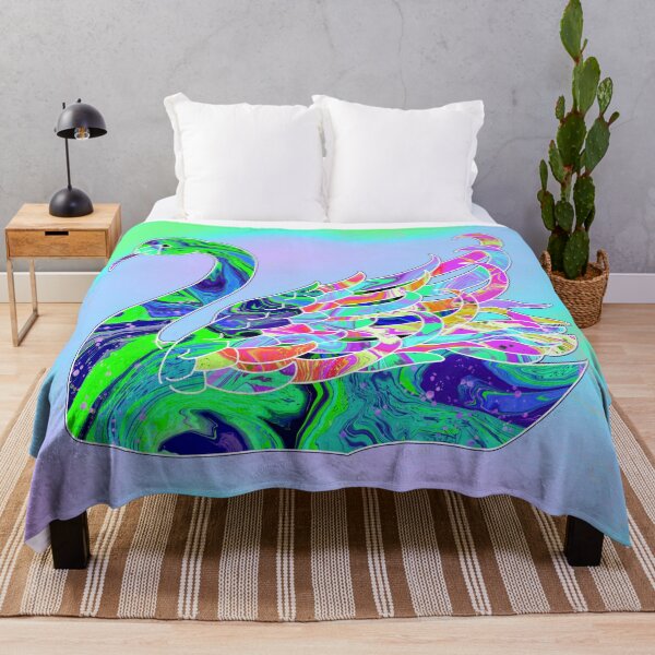 Item preview, Colorful Swan - is my Spirit Animal designed and sold by LaRoach Digital Arts.