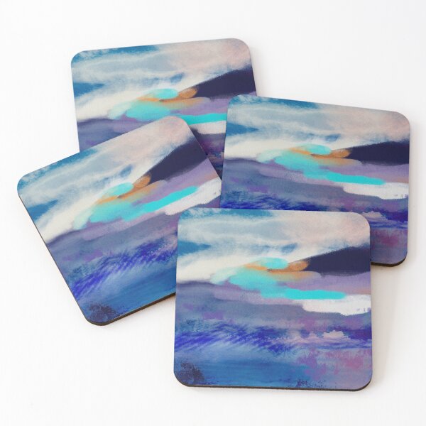 Item preview,  Colorful abstract seascape  designed and sold by Alwayscreateart.