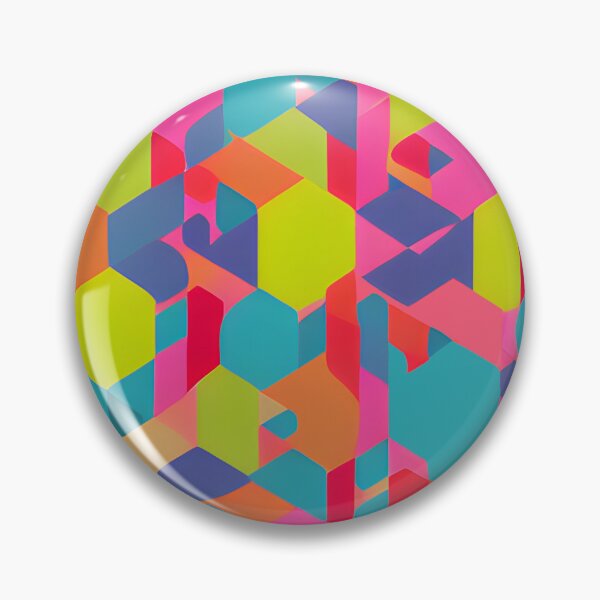Item preview, Playful Geometric Pattern With Bright Colors designed and sold by Evolvity.