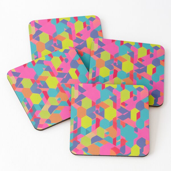 Item preview, Playful Geometric Pattern With Bright Colors designed and sold by Evolvity.