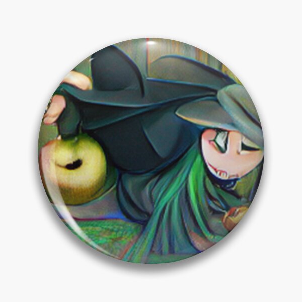 Item preview, Witch with apples drawing designed and sold by Mungooss.