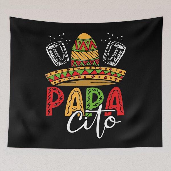 Item preview, Papacito Funny Sombrero Design Fiesta Cinco De Mayo designed and sold by teemingshopping.