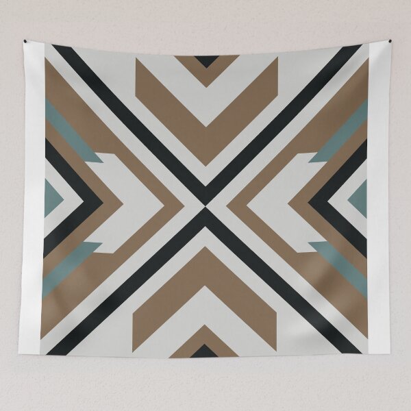 Item preview, ethnic American Aztec seamless colorful textile designed and sold by dpsstudio.