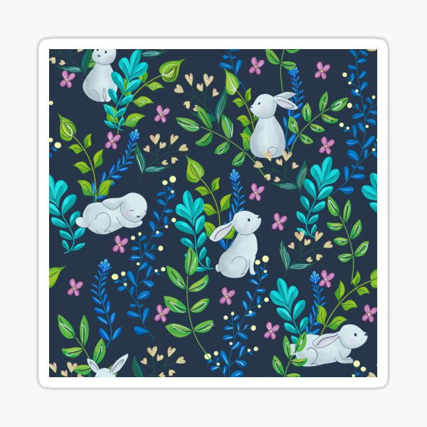 Item preview, Cute little bunnies designed and sold by SaplingArt.