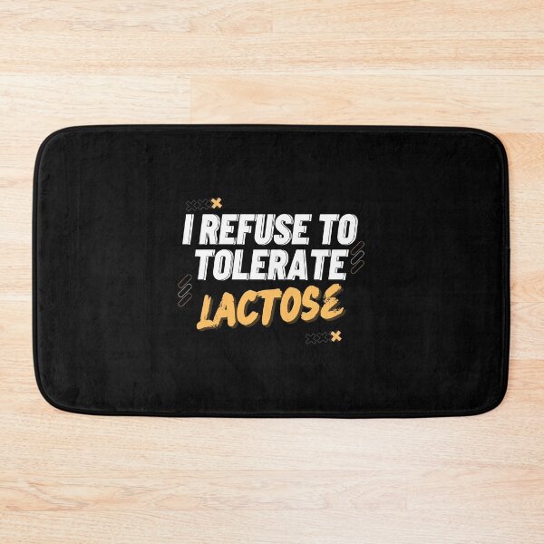 Item preview, i refuse to tolerate lactose - funny lactose intolerant Essential T-Shirt designed and sold by YouSsefHN05.