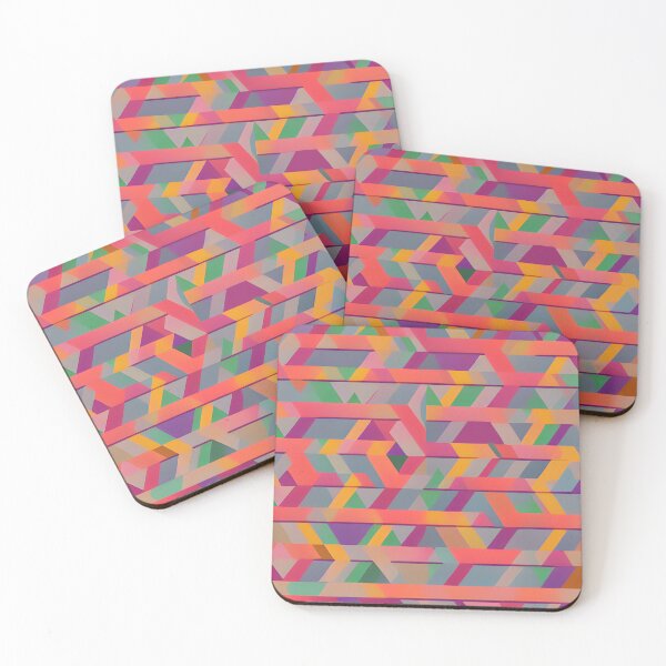 Item preview, Chaotic Modern Geometric Pattern With Bright Colors designed and sold by Evolvity.