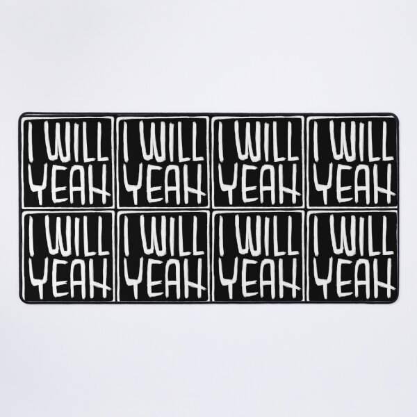 Item preview, Absolutely not, Irish Slang, I Will Yeah designed and sold by badlydrawnbabe.