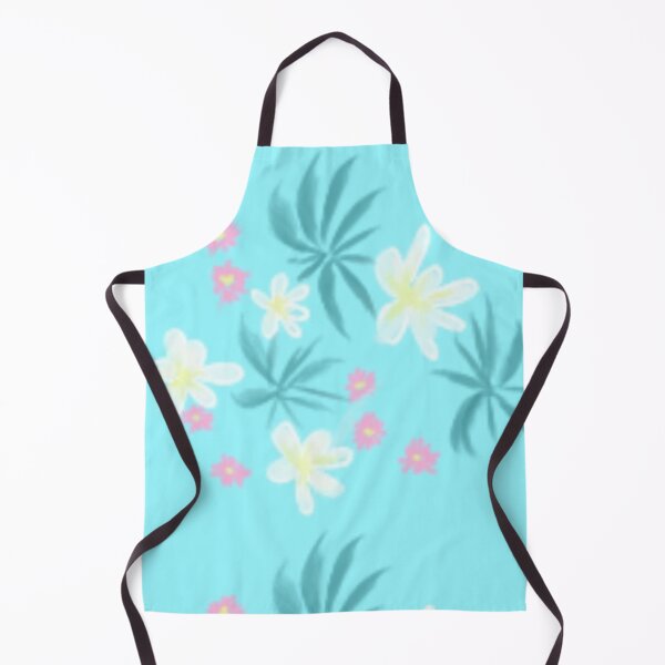 Item preview, Tropical Flowers on Turquoise (for the New Turquoise Option Tshirts, etc.) designed and sold by IvaRenee.