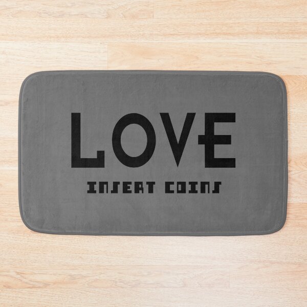 Item preview, LOVE - INSERT COINS. BLACK. designed and sold by 5hertz.