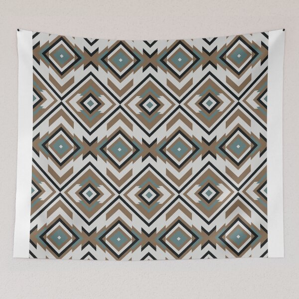 Item preview, ethnic American Aztec seamless colorful textile. designed and sold by dpsstudio.