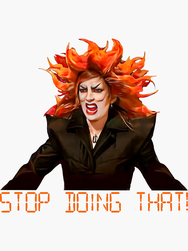 "The IT Crowd Aunt Irma" Sticker for Sale by vincentmuller Redbubble