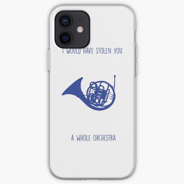 Cor français bleu Coque souple iPhone