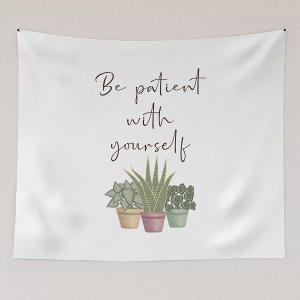 Item preview, Be patient with yourself designed and sold by OwnDesignOnline.
