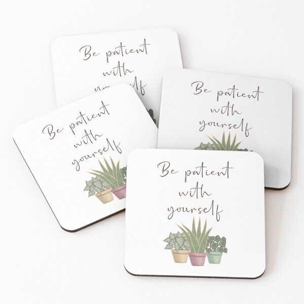 Item preview, Be patient with yourself designed and sold by OwnDesignOnline.