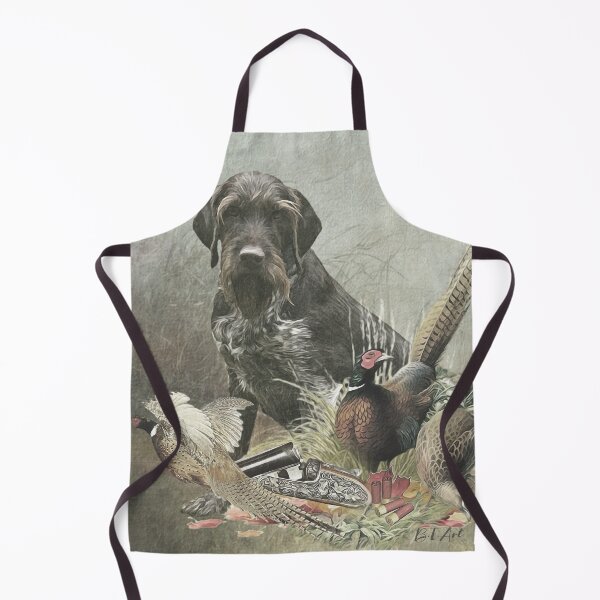 Item preview, Pheasant hunter, German Wirehaired Pointer designed and sold by TammyHunterArt.