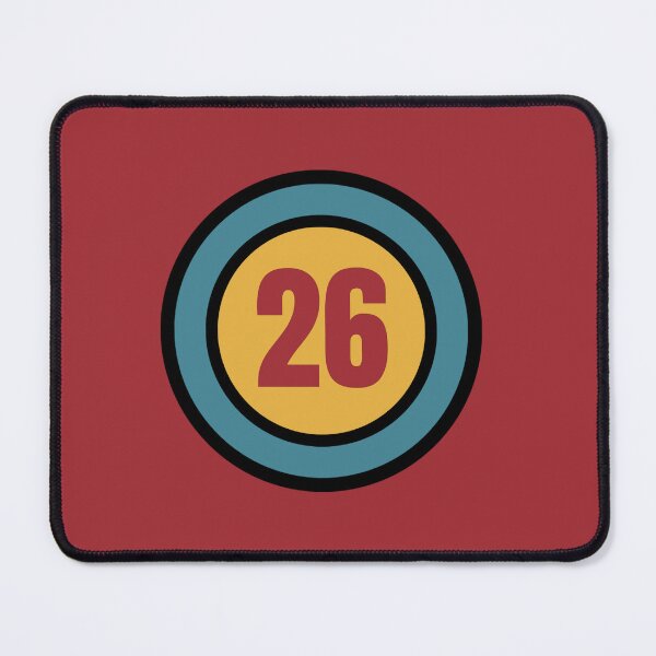 Item preview, The Number 26 - twenty six - twenty sixth - 26th designed and sold by SirenSeventyOne.
