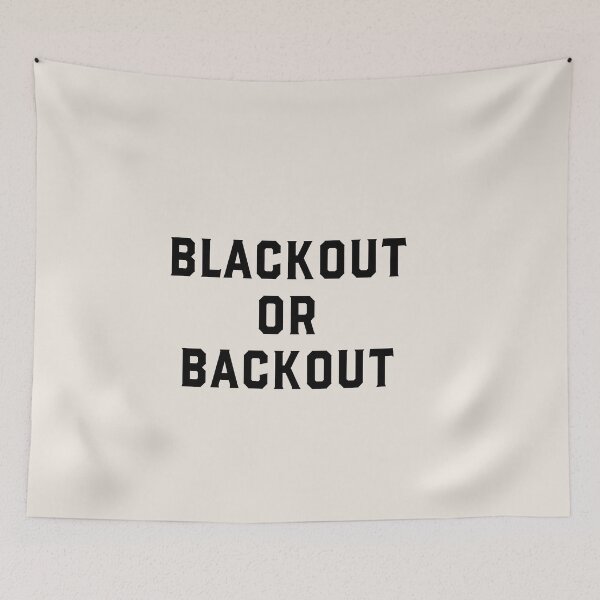 Item preview, Blackout or Backout designed and sold by Claire Dougherty.