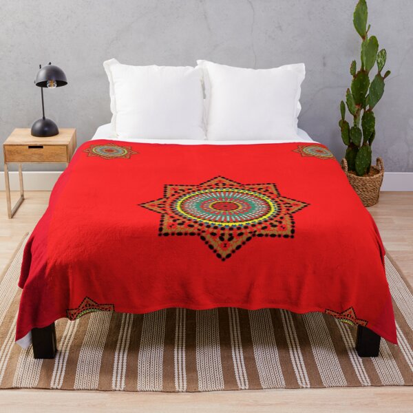 Item preview, canyon Quilt cover with Moroccan embossed pattern  designed and sold by california87.