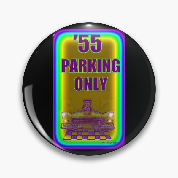 Item preview, Hot Rod Art  //  '55 PARKING ONLY designed and sold by Imagin8er.