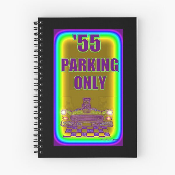 Item preview, Hot Rod Art  //  '55 PARKING ONLY designed and sold by Imagin8er.