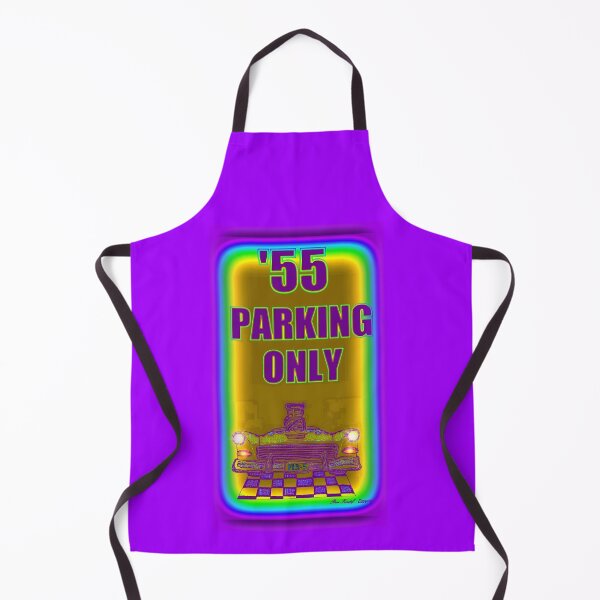 Item preview, Hot Rod Art // '55 PARKING ONLY designed and sold by Imagin8er.