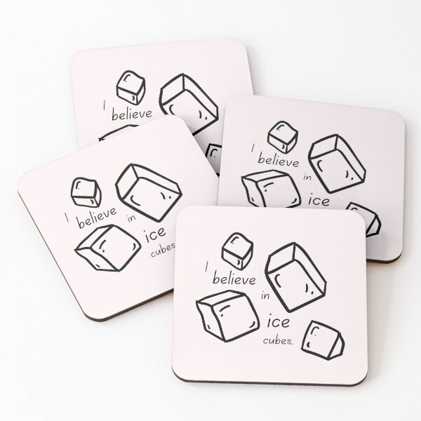 Item preview, A League of Their Own: I Believe in Ice Cubes designed and sold by dutchesskmw.