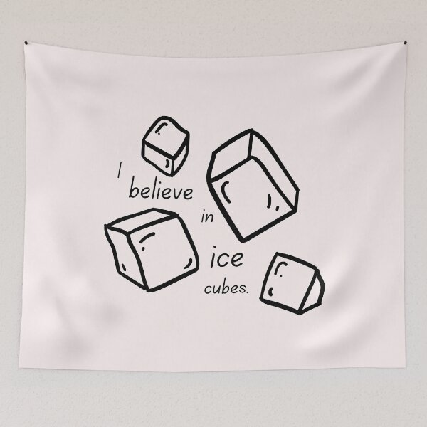 Item preview, A League of Their Own: I Believe in Ice Cubes designed and sold by dutchesskmw.