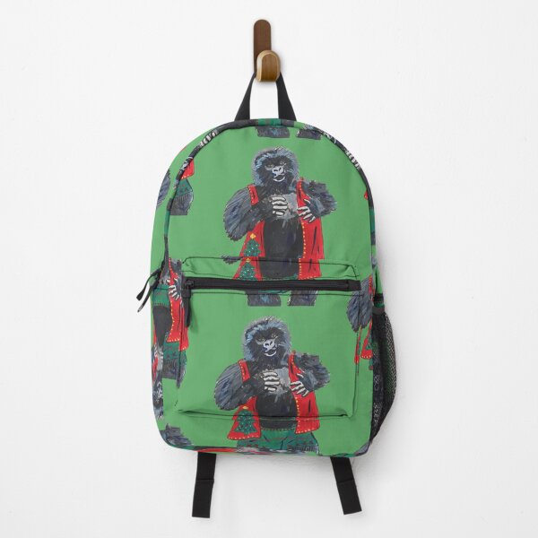 Item preview, Merry Christmas Mr Gorilla Red Vest Green Shorts designed and sold by MonicaArtist.