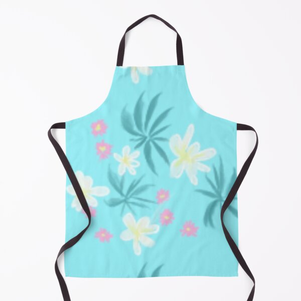 Item preview, Tropical Flowers on Turquoise Brightens Room. (for the New Turquoise Option Tshirts, etc.) designed and sold by IvaRenee.