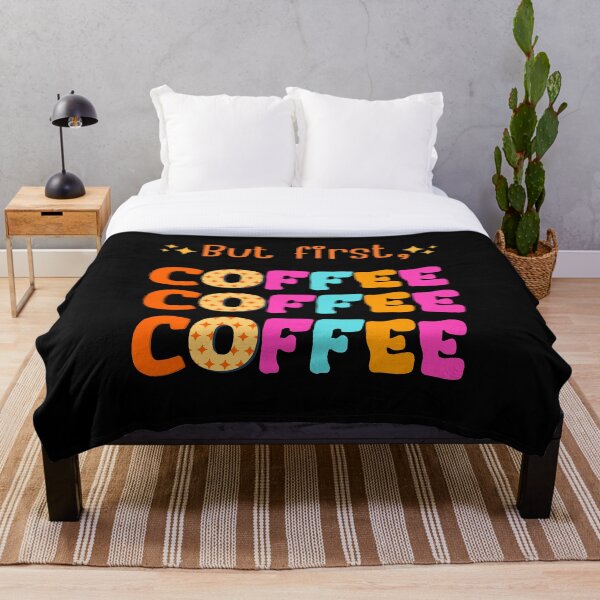 Item preview, Okay But First Coffee, first i need coffee, coffee addicts, caffeine smell, Coffee Humor designed and sold by Trucker10.