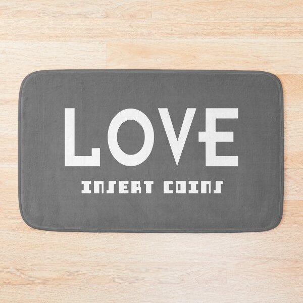 Item preview, LOVE - INSERT COINS. WHITE. designed and sold by 5hertz.