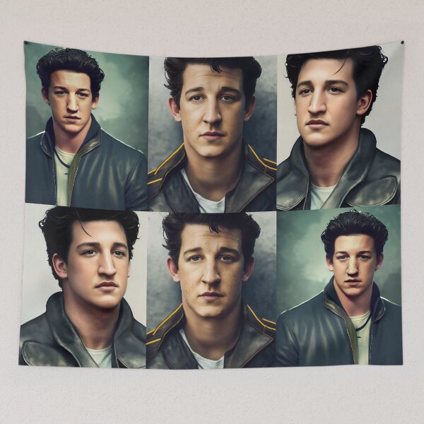 Artikelvorschau, Miles Teller Digitale Malerei entworfen und verkauft von javamartini.