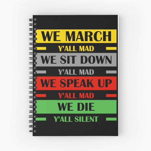 Item preview, We March Y’All Mad We Sit Down Y’All Mad designed and sold by amyotrestoy26.