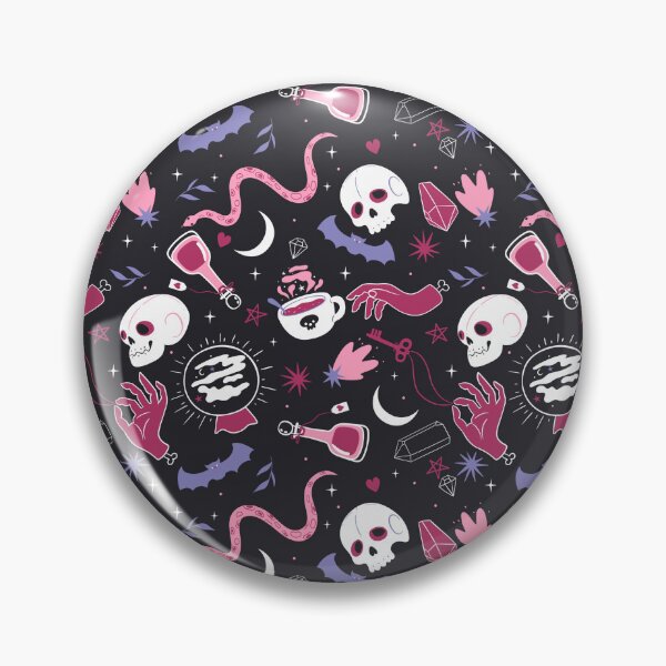 Item preview, Magic Mystic Halloween Styles pattern Seamless designed and sold by Akimatax ✯✯✯✯✯.
