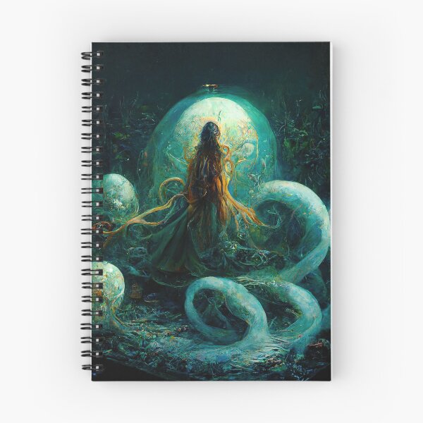 Item preview, Underwater Octopus Goddess designed and sold by EarthandEase.