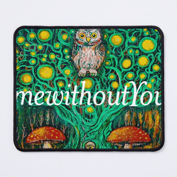 Item preview, Owl in the mewithoutyou forest designed and sold by fishtower.