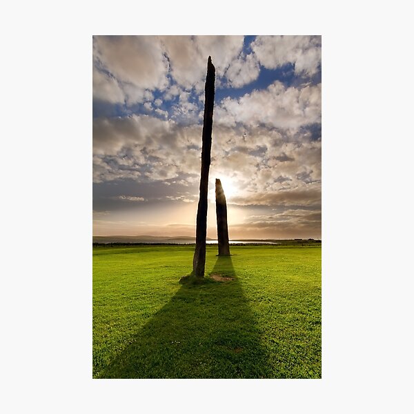Item preview, Standing Stones of Stenness Orkney Islands Scotland. designed and sold by PhotosEcosse.