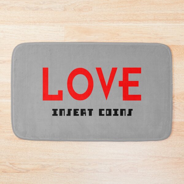 Item preview, LOVE - INSERT COINS RED/BLACK. designed and sold by 5hertz.