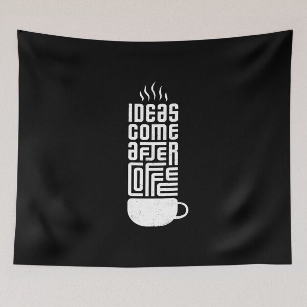 Item preview, Ideas Come After Coffee designed and sold by VitezCrni.