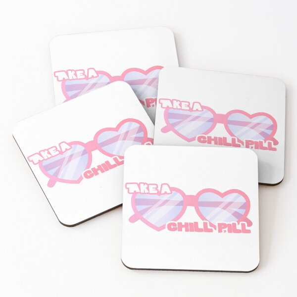 Item preview, TAKE A CHILL PILL Sunglasses Sticker designed and sold by MandyMedia.