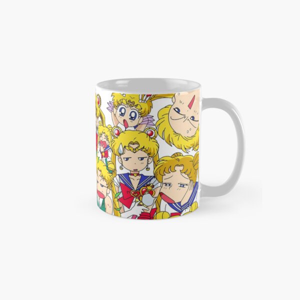Usagi's faces Classic Mug