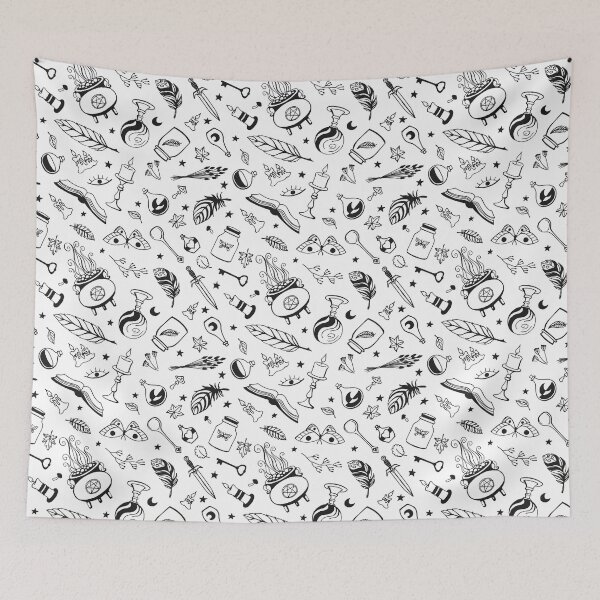 Item preview, Magic Mystic Halloween Styles pattern Seamless designed and sold by Akimatax ✯✯✯✯✯.