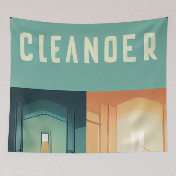 Item preview, Cleaner | Comics Style designed and sold by ComicsFactory.